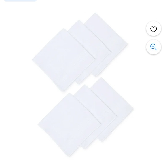 6 pack! Brand new! Men’s Handkerchiefs- - Picture 2 of 2